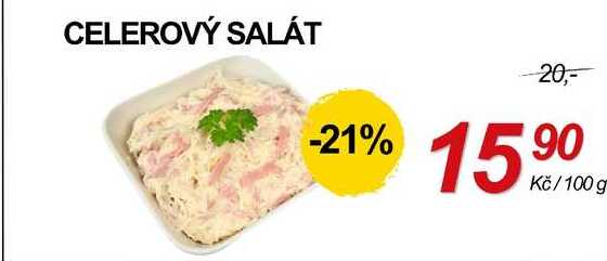 CELEROVÝ SALÁT, 100 g