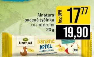 Alnatura ovocná tyčinka různé druhy 23g