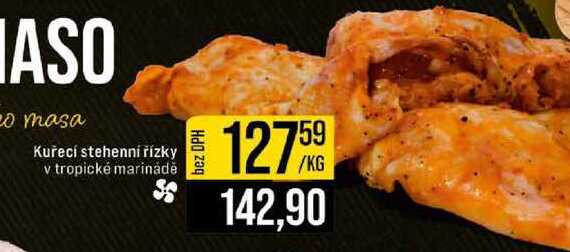Kuřecí stehenní řízky v tropické marinádě 1kg