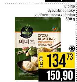 Bibigo Gyoza knedličky vepřové maso a zelenina 600 g