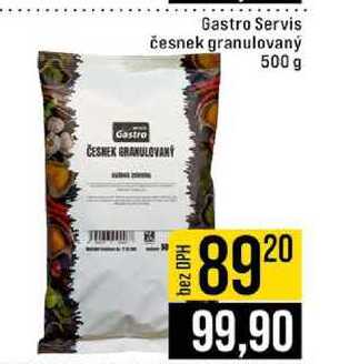 Gastro Servis česnek granulovaný 500 g
