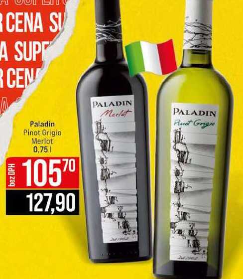 Paladin Pinot Grigio Merlot 0,75l