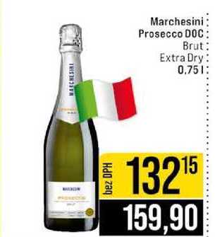 Marchesini Prosecco DOC Brut Extra Dry 0,75l