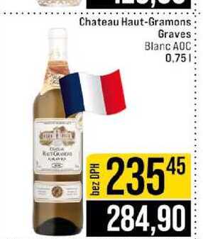 Chateau Haut-Gramons Graves Blanc AOC 0,75l
