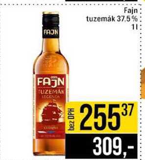 Fajn tuzemák 37,5 % 1l