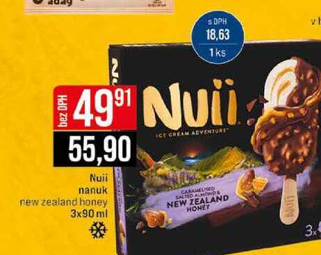 Nuii nanuk new zealand honey 3x90 ml 