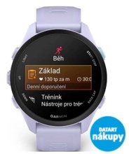 Chytré hodinky Garmin Forerunner 70 (010-04307-03) fialové
