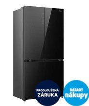 Americká lednice Hisense RQ768N4GBE černá