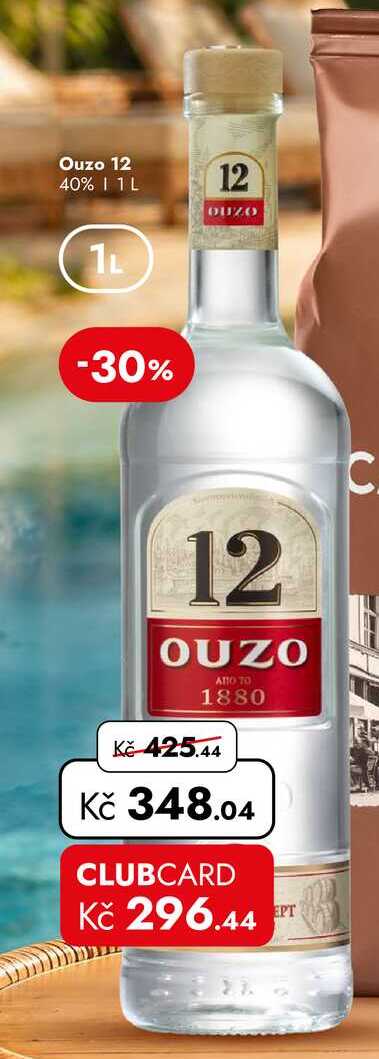 Ouzo 12 40% 1 L