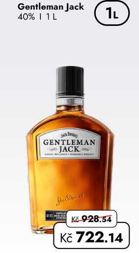 Gentleman Jack 40% 1 L  