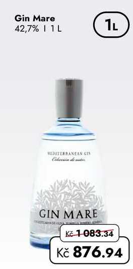 Gin Mare 42,7% 1L   