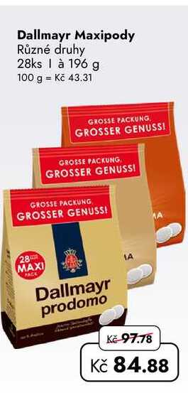Dallmayr Maxipody 28ks