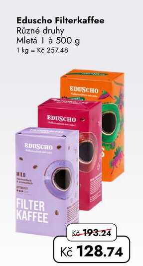 Eduscho Filterkaffee 500 g