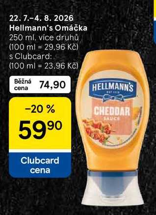Hellmann's Omáčka, 250 ml, více druhů