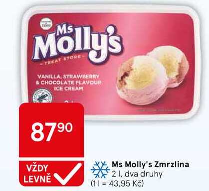 Ms Molly's Zmrzlina, 2 l 