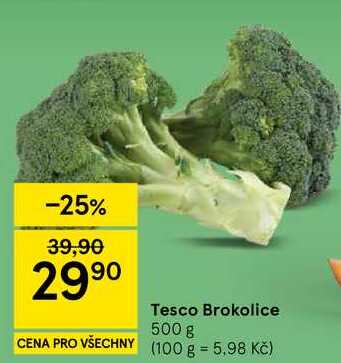 Tesco Brokolice, 500 g 
