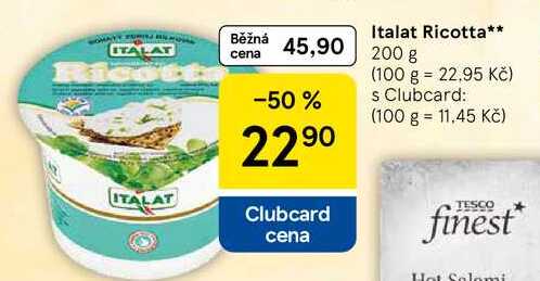 Italat Ricotta, 200 g  