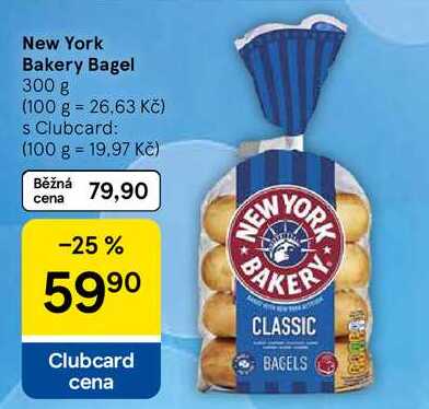 New York Bakery Bagel, 300 g