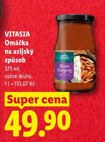 VITASIA Omáčka na asijský způsob, 375 ml
