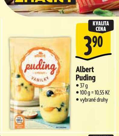Albert Puding 37 g