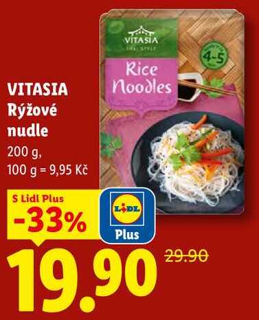 VITASIA Rýžové nudle, 200 g