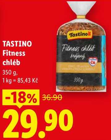 TASTINO Fitness chléb, 350 g