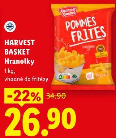 HARVEST BASKET Hranolky, 1 kg