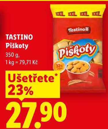 TASTINO Piškoty, 350 g