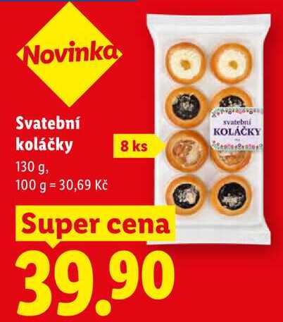 Svatební koláčky, 130 g