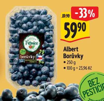   Albert Borůvky  250g 