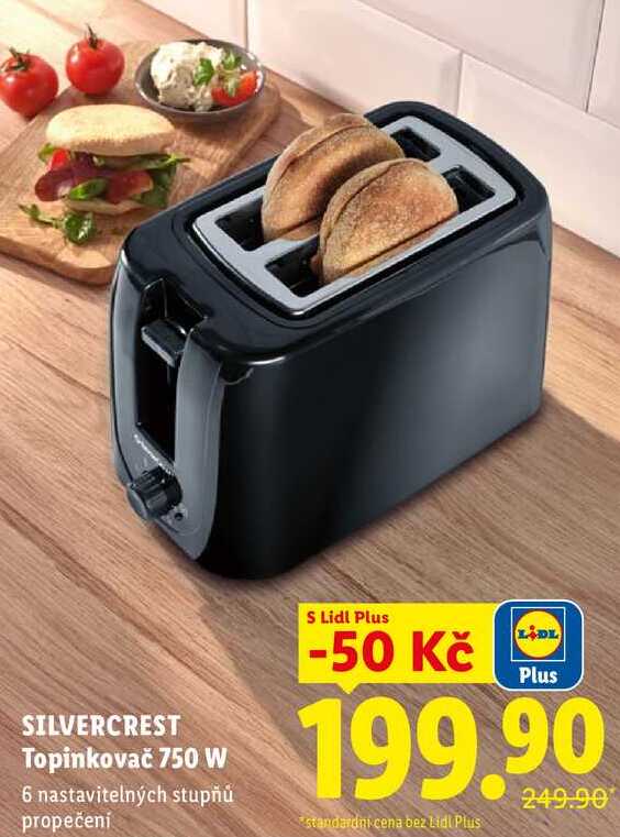 SILVERCREST Topinkovač 750 W  