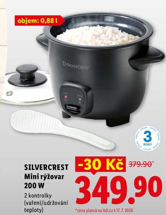 SILVERCREST Mini rýžovar 200 W