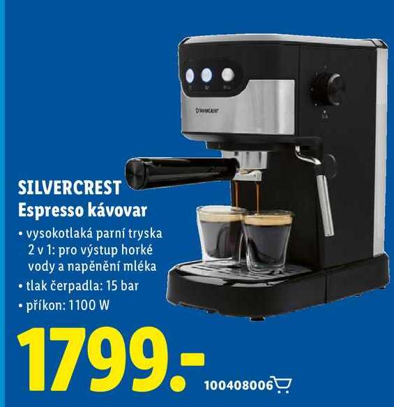 SILVERCREST Espresso kávovar
