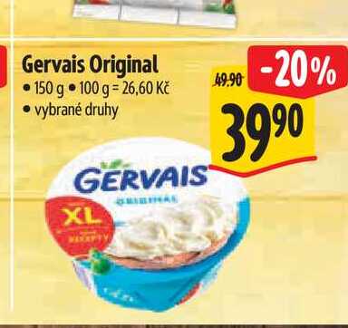 Gervais Original 150 g 