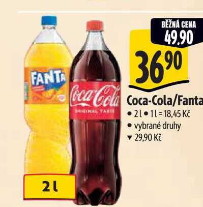   Coca-Cola 2 l