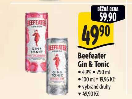   Beefeater Gin & Tonic  250 ml