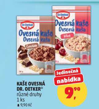 KAŠE OVESNÁ DR. OETKER různé druhy, 1 ks 