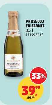 PROSECCO PROSECCO FRIZZANTE, 0,2 l