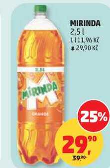 MIRINDA, 2,5 l