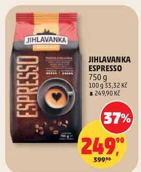 JIHLAVANKA ESPRESSO, 750 g  