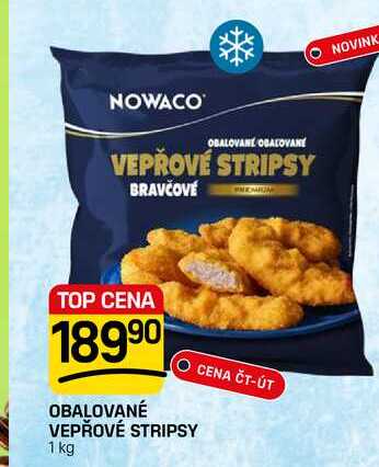 OBALOVANÉ VEPŘOVÉ STRIPSY 1 kg 
