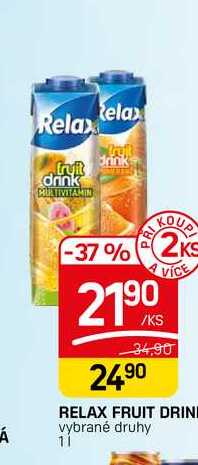 RELAX FRUIT DRINK 1l