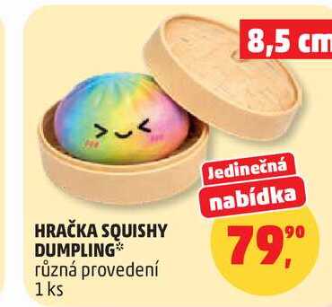 HRAČKA SQUISHY DUMPLING různá provedení, 1 ks 