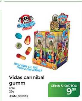 Vidas cannibal gumm želé 22 g