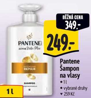 Pantene Šampon na vlasy, 1 l Albert