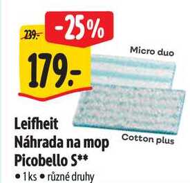 Leifheit Náhrada na mop Picobello S