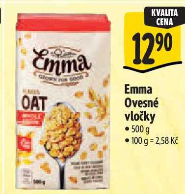 Emma Ovesné vločky, 500 g