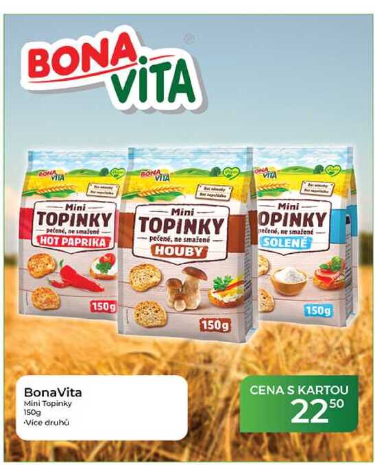 Bona Vita Mini Topinky 150g