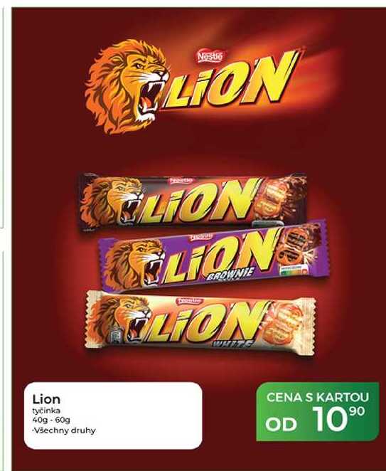 Lion tyčinka 40g