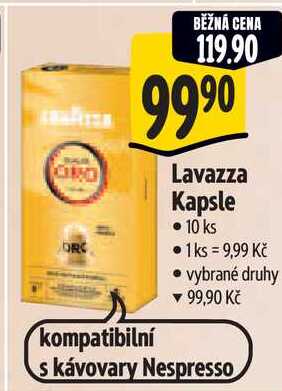 Lavazza Kapsle, 10 ks
